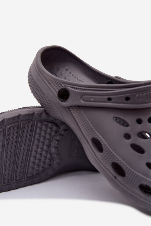 Tamancos leves cinzentos para homens Thistle