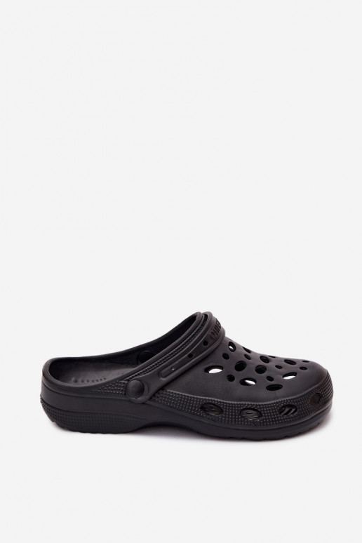 Tamancos leves pretos para homens Thistle