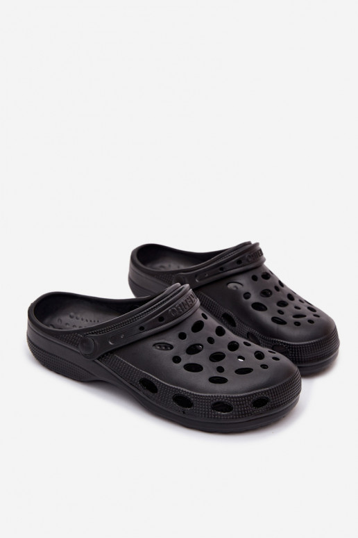 Tamancos leves pretos para homens Thistle