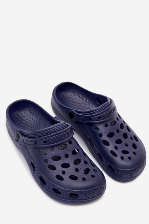 Tamancos leves azul escuro para homens Thistle