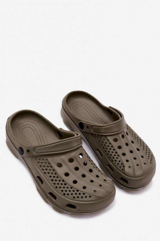 Tamancos leves verdes para homens Landry