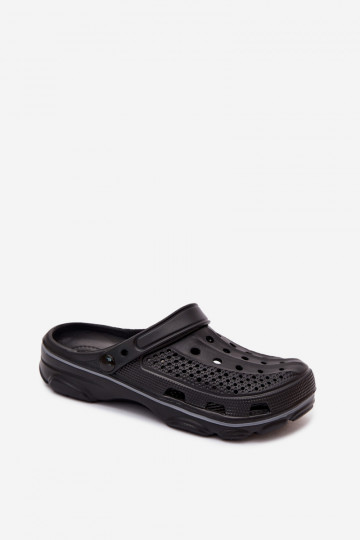 Tamancos leves pretos para homens Landry