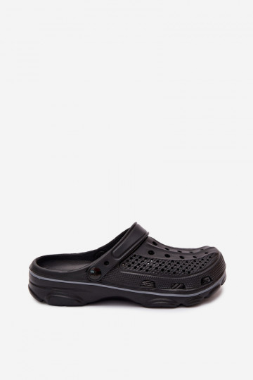 Tamancos leves pretos para homens Landry 2