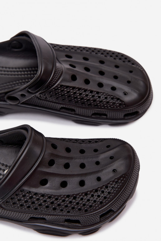 Tamancos leves pretos para homens Landry