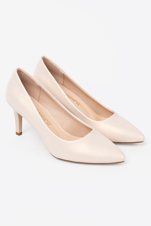 Stilettos elegantes brancos