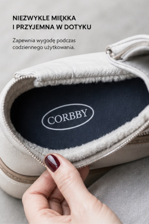 Palmilhas aquecidas Corbby POLAR com carbono ativo