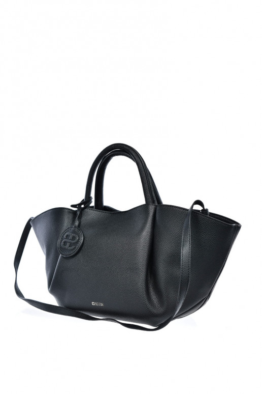 Bolsa preta feminina em couro sintético Big Star SS574003