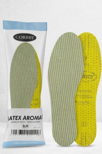 Forros com sabor Corbby LATEX AROMAT durante todo o ano