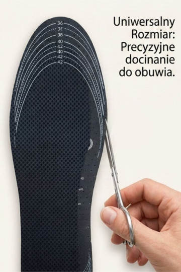 Palmilhas Corbby CARBON com tecido intermediário e carbono ativo 2