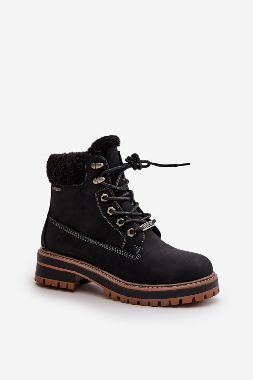 Botas femininas isoladas na cor preta Big Star OO274A287