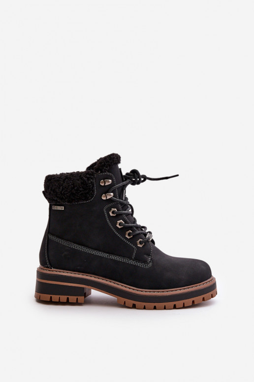 Botas femininas isoladas na cor preta Big Star OO274A287