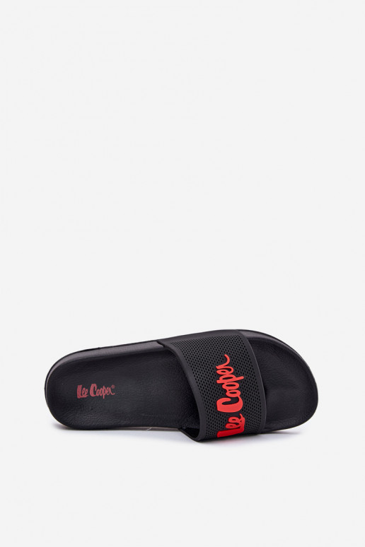 chinelo masculino preto Lee Cooper LCIN-25-07-3526M