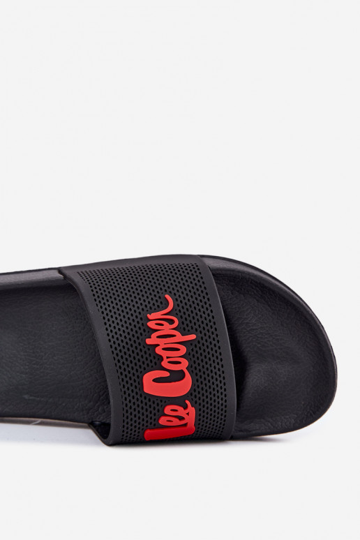 chinelo masculino preto Lee Cooper LCIN-25-07-3526M