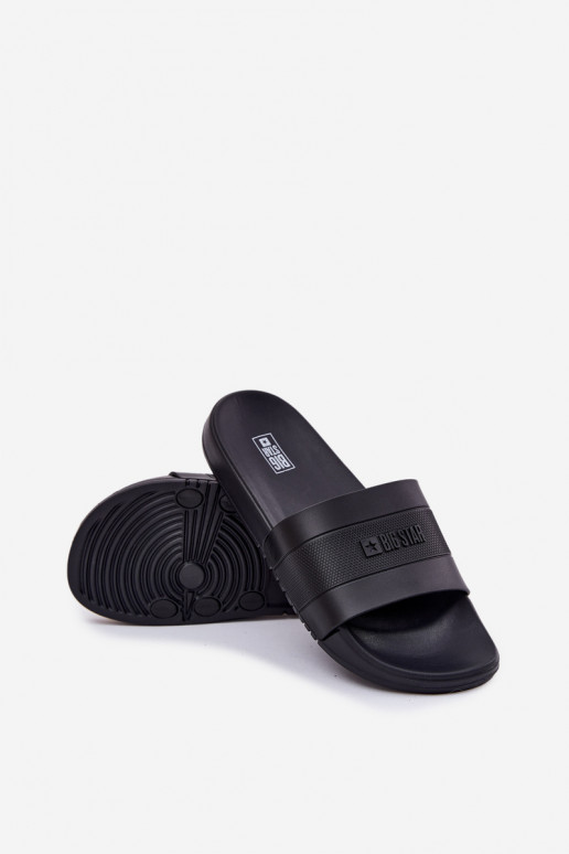 chinelo masculino preto Big Star RR174A046