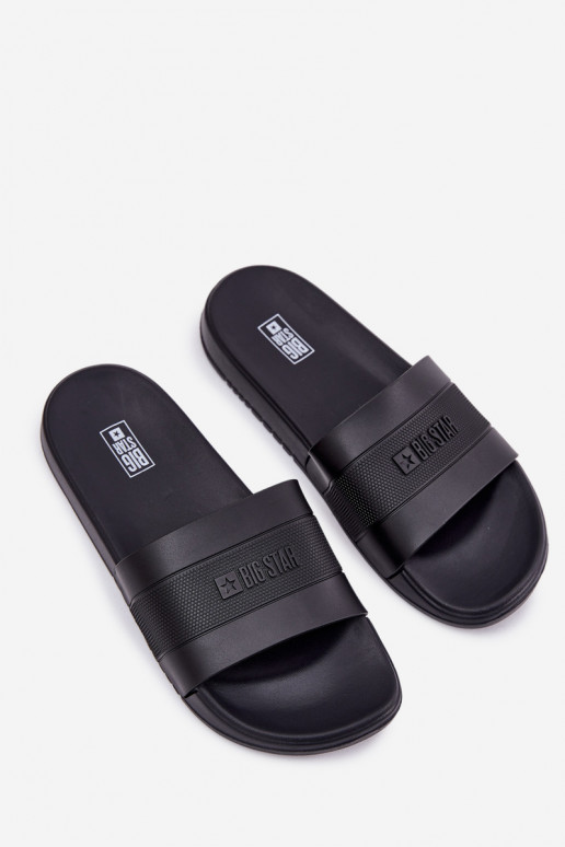 chinelo masculino preto Big Star RR174A046