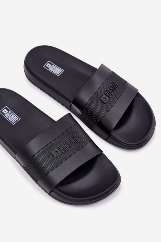 chinelo masculino preto Big Star RR174A046