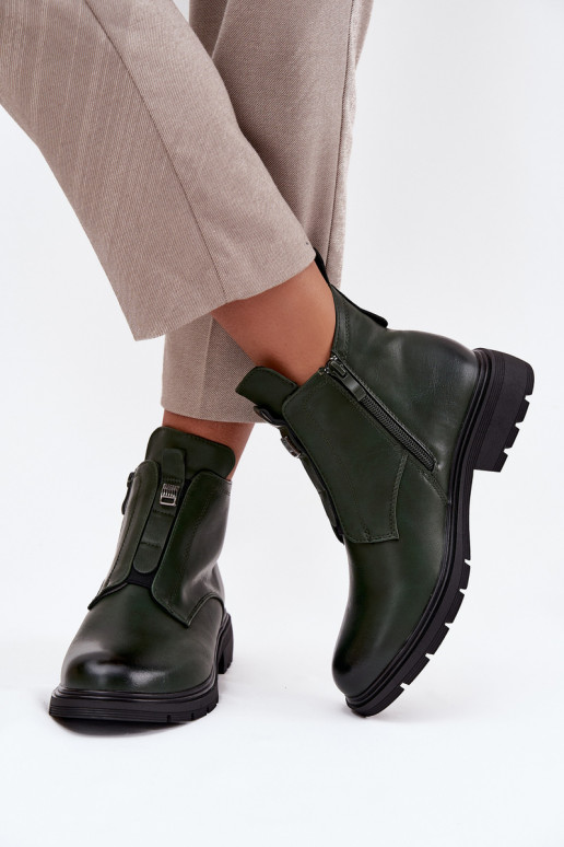 aquecimento Botas femininas Casal o castelo Com decorações Detalem cor cáqui Roselle