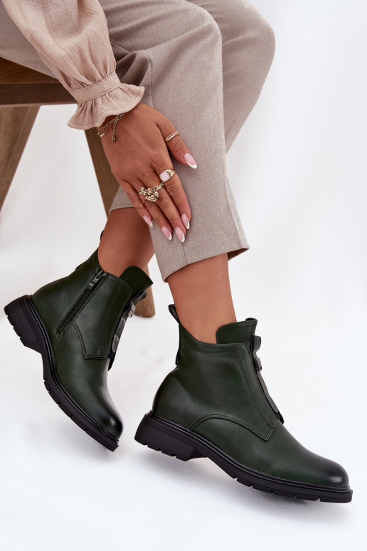 aquecimento Botas femininas Casal o castelo Com decorações Detalem cor cáqui Roselle