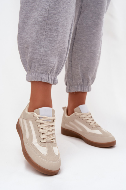 À modalo de tênis Feminino bege Hanelor