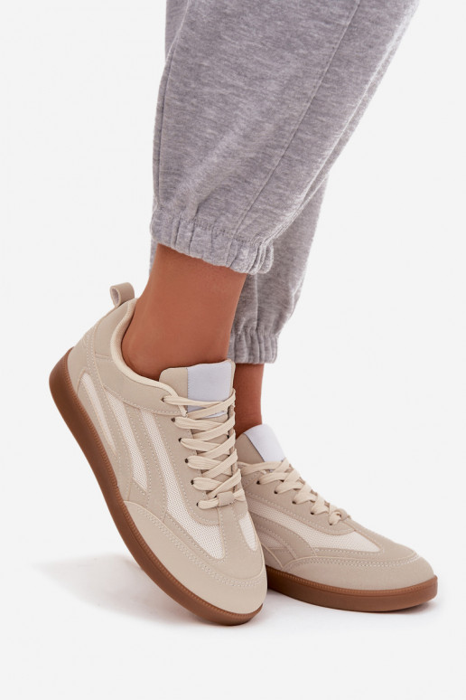 À modalo de tênis Feminino bege Hanelor