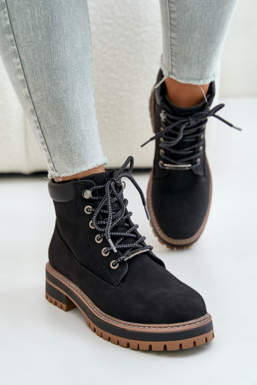 sapatos isolados femininos Big Star OO274A290 pretos 2