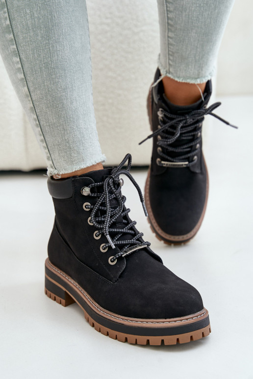sapatos isolados femininos Big Star OO274A290 pretos