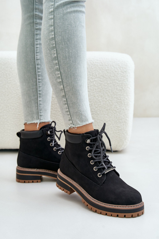 sapatos isolados femininos Big Star OO274A290 pretos