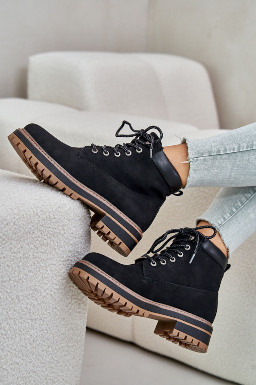 sapatos isolados femininos Big Star OO274A290 pretos