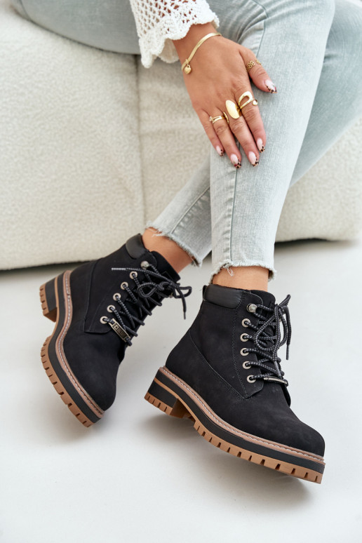 sapatos isolados femininos Big Star OO274A290 pretos