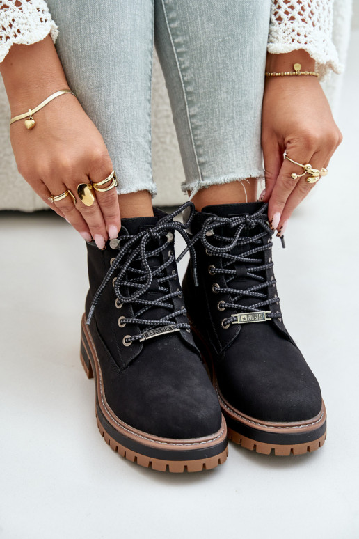 sapatos isolados femininos Big Star OO274A290 pretos