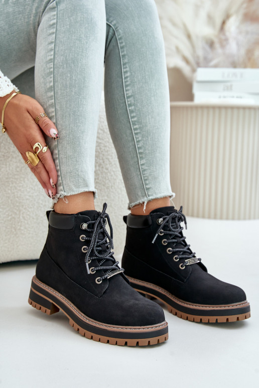 sapatos isolados femininos Big Star OO274A290 pretos