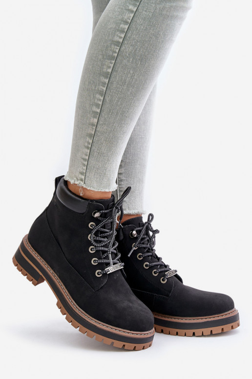 sapatos isolados femininos Big Star OO274A290 pretos