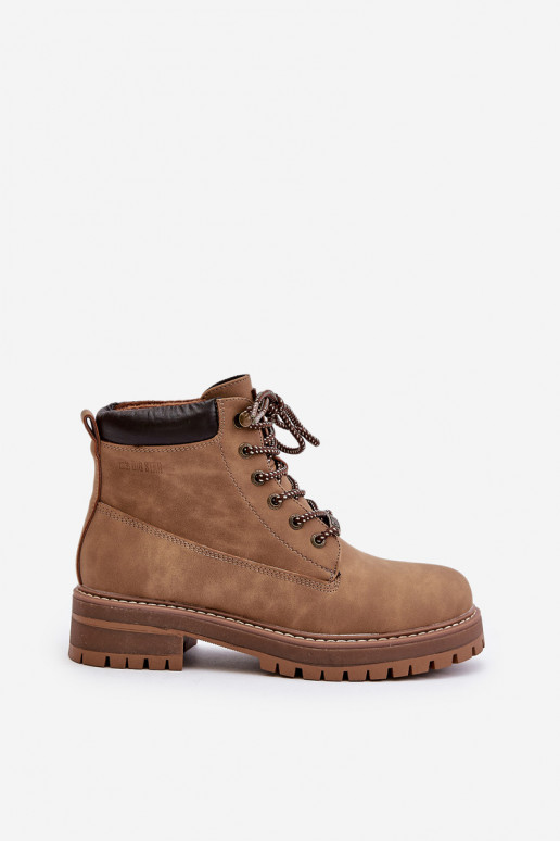 sapatos isolados femininos Big Star OO274A289 castanhos