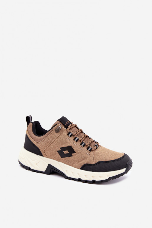 Calçado de caminhada masculino em castanho LOTTO 2400290U KETCHAM