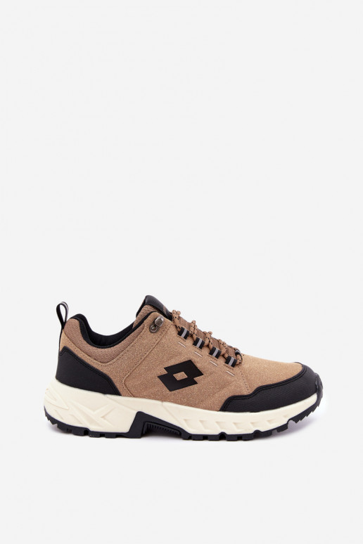 Calçado de caminhada masculino em castanho LOTTO 2400290U KETCHAM