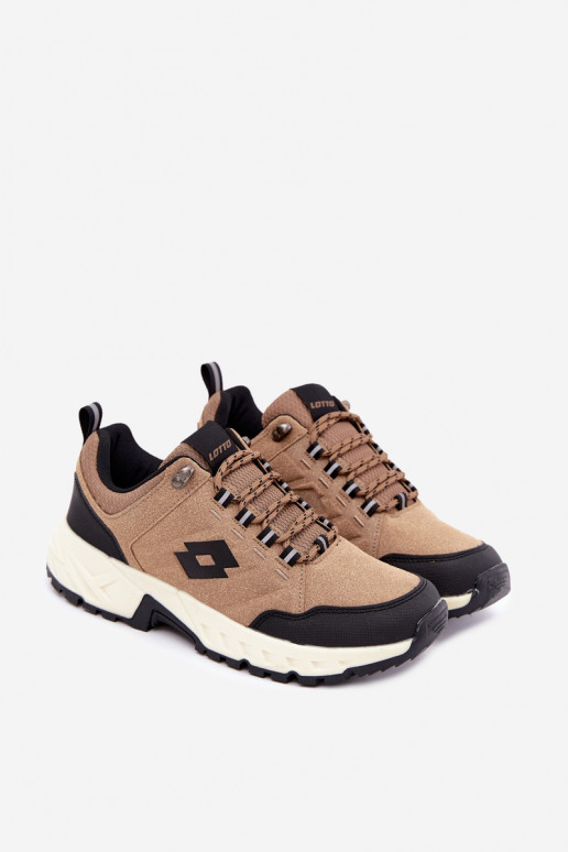 Calçado de caminhada masculino em castanho LOTTO 2400290U KETCHAM