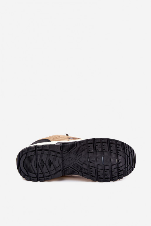 Calçado de caminhada masculino em castanho LOTTO 2400290U KETCHAM