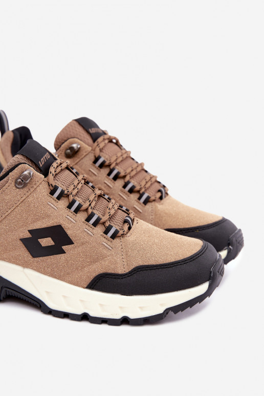 Calçado de caminhada masculino em castanho LOTTO 2400290U KETCHAM
