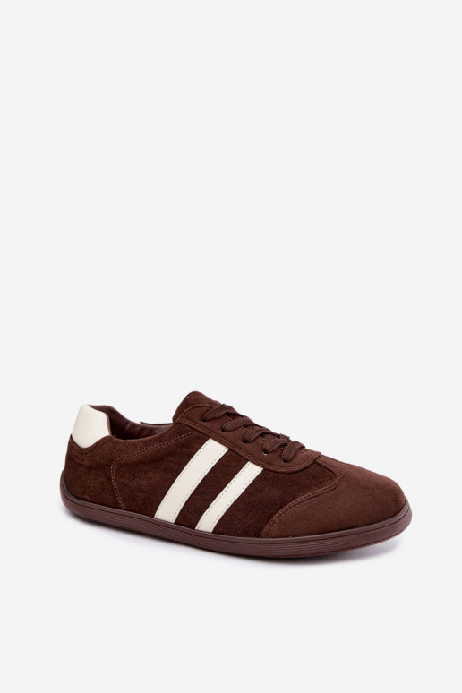 Ténis Barefoot femininos na cor chocolate Kessy