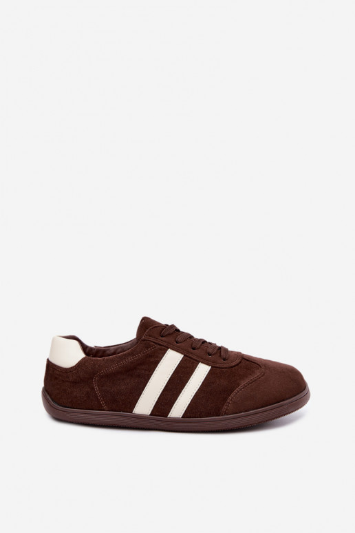 Ténis Barefoot femininos na cor chocolate Kessy