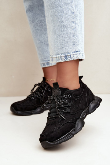 À modalo de tênis Feminino cor preta Shaley 2