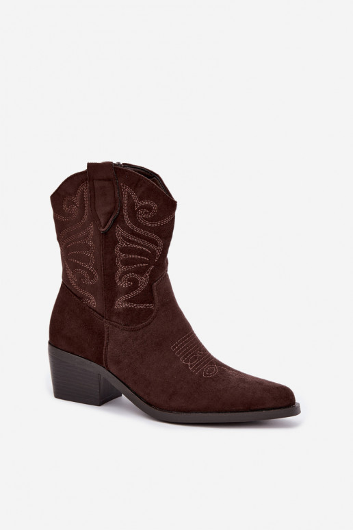 botas estilo coParaboy com salto aquecimento CzekoladoParae Corlie