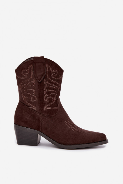 botas estilo coParaboy com salto aquecimento CzekoladoParae Corlie