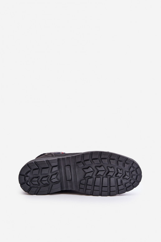 botas isoladas para homens McBraun em preto