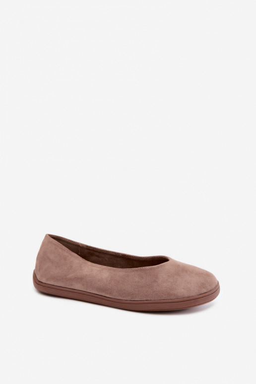 Balerinas femininas Barefoot na cor argila Hollin