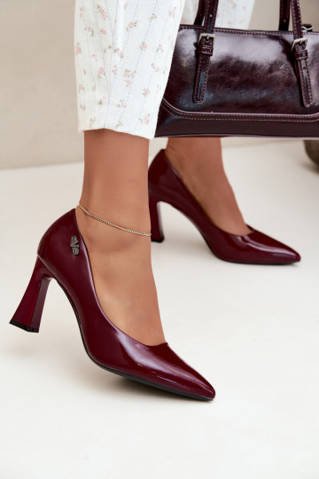 Sapatos de verniz Vinceza 62328 bordeaux 2