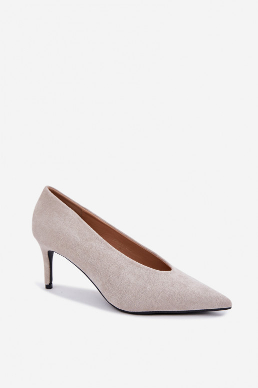 sapatos de camurça femininos em cinza Brenya