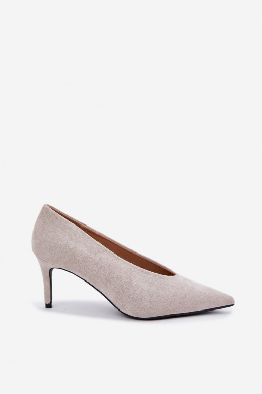 sapatos de camurça femininos em cinza Brenya