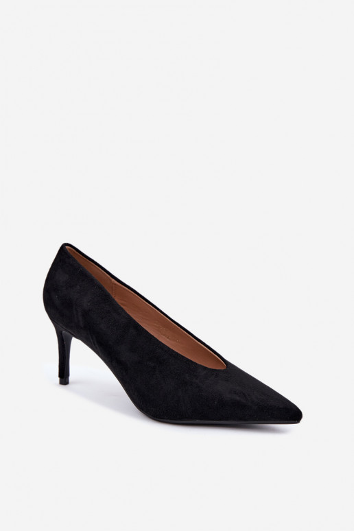 sapatos de camurça femininos em preto Brenya