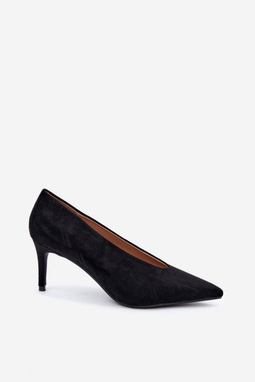 sapatos de camurça femininos em preto Brenya